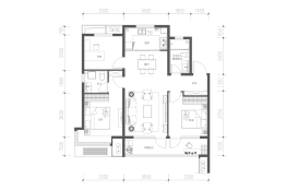 海达·未来之光3室2厅1厨2卫建面118.00㎡