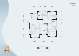 格调初晴·墅3室2厅1厨2卫建面129.73㎡