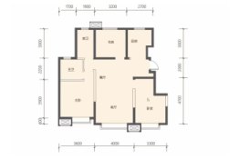 凤城凯旋公馆二期3室2厅1厨2卫建面109.97㎡