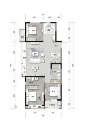 绿城·和锦玉园3室2厅1厨2卫建面135.00㎡