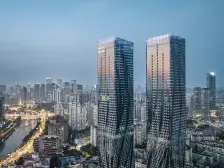 嘉佰道成都地标九眼桥廊桥锦江270°视野望江名门成都汤臣一品