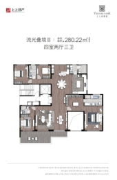 上上玫瑰园4室2厅1厨3卫建面280.22㎡