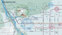 翡翠山晓区域交通图