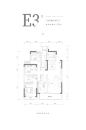 绿城·月映江南4室2厅1厨2卫建面127.00㎡