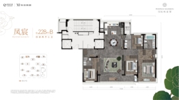 绿城东投·凤鸣云翠4室2厅1厨3卫建面228.00㎡