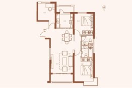 聚仁观澜3室2厅1厨2卫建面124.61㎡