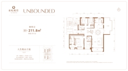 城发投·瑞凝府4室3厅1厨3卫建面211.80㎡