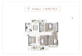 宜阳英和紫悦府3室2厅1厨2卫建面126.00㎡