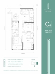 2号楼C1户型