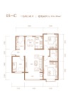 15-C户型建面约114.18㎡