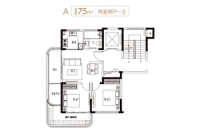 洋房-A-75户型