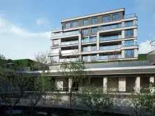 次新小区,龙湖物业,下沉式庭院,