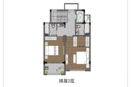 青云上府2室2卫建面203.00㎡