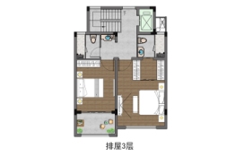 青云上府2室2卫建面203.00㎡