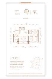 铭基·山河九里4室2厅1厨3卫建面170.00㎡