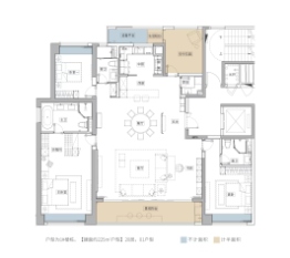 招商蛇口·江山境4室2厅2厨3卫建面225.00㎡