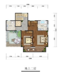 兴创荣墅4室11厅2厨6卫建面575.00㎡