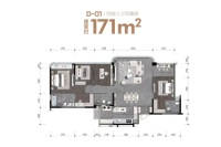 D-01户型建面约171平