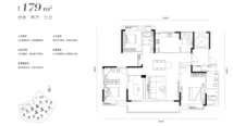 联投安屿那建面约179平户型