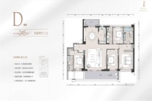 罗牛山·璞域二期二期D户型