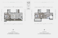 G5上叠建面约119平