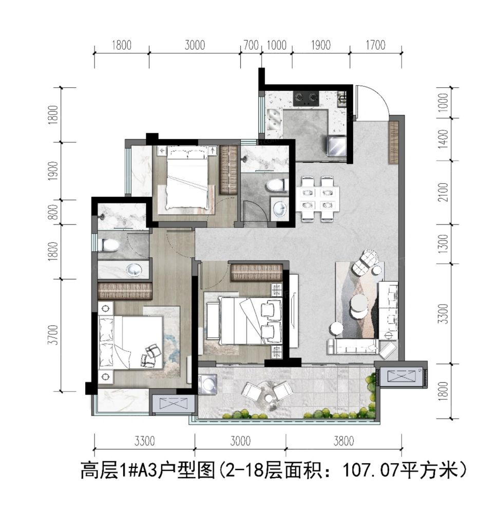 户型图2/2
