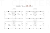 企业独栋B户型平面图