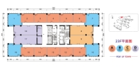商办23F平面图