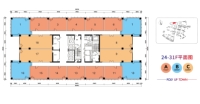 商办24-31F平面图