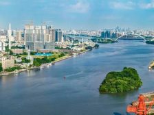 广州一线江景 滨江上都璇湾 南北通透五室精装 高层视野开阔