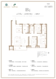 港城·云樾观海高层B户型