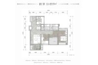 朗界建面约89-92㎡户型