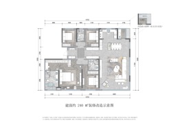 龙湖·云河颂4室2厅1厨3卫建面240.00㎡