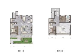 中国铁建·花语天宸3室2厅1厨3卫建面162.00㎡