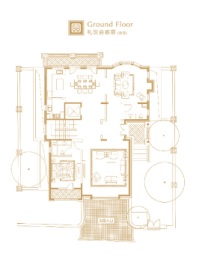 润泽御府4室4厅2厨5卫建面632.00㎡