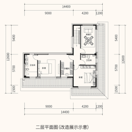 观承友院建面129.00㎡