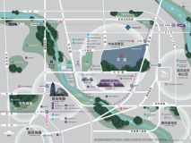 璟上兰园区位交通图