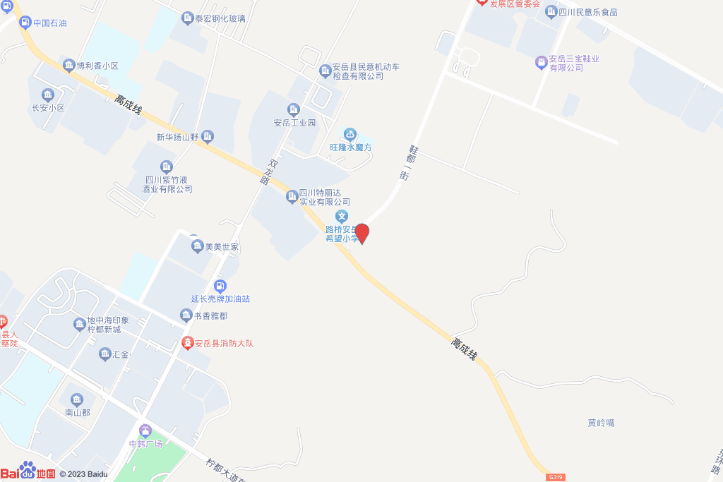 武城·锦绣府电子地图