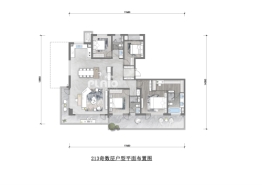 龙湖未来之瞳云河颂4室2厅1厨3卫建面213.00㎡