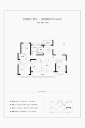 通派昌建牧云台4室2厅1厨2卫建面143.00㎡