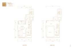 世茂国风香颂4室2厅3卫建面160.00㎡