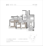 A1-02建面107平户型