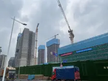 瑧湾汇看小区园林 广场旁大平层 万科瑧系列标杆小区