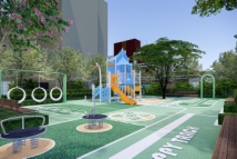 新尚城市花园小区儿童游乐区效果图
