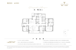 颐和天晟府4室3厅4卫建面387.00㎡