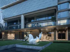 照母山全新四代建筑 龙湖品质 看中庭 清水交付