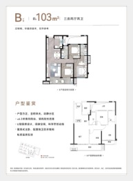 建发朗云3室2厅1厨2卫建面103.00㎡