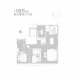 金泰·唐6183室2厅1厨3卫建面185.00㎡