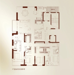 海玥·黄浦源4室2厅1厨5卫建面400.00㎡