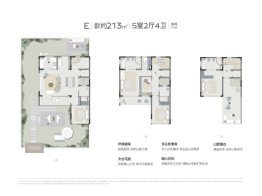 信马川5室2厅1厨4卫建面213.00㎡